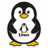 Linux 操作系统 Logo - Tux 企鹅